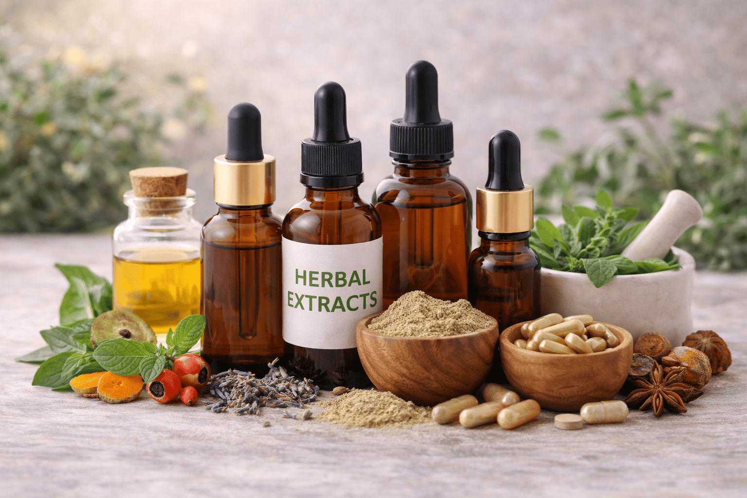Fresh Herbal Ingredients