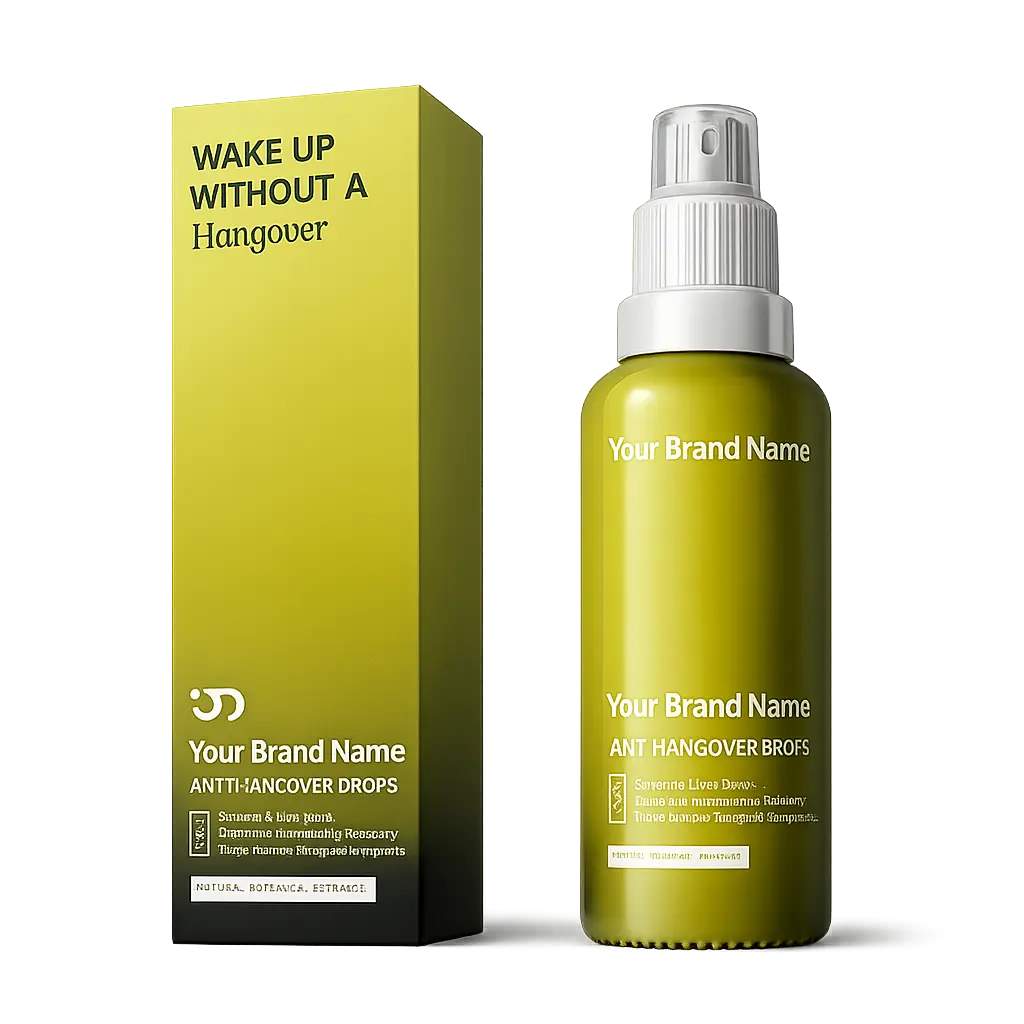 Liver Detox & Hangover Recovery Liquid Manufacturing