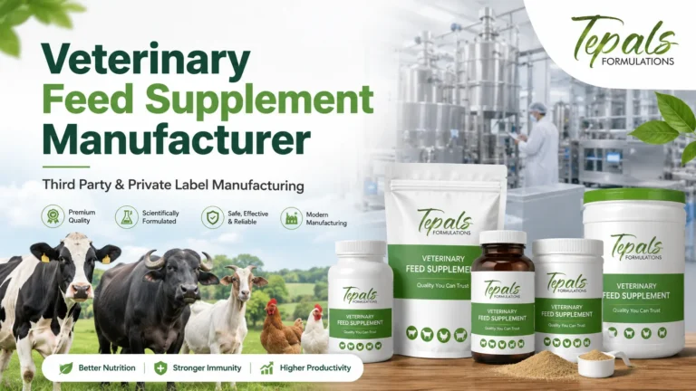 Veterinary Feed Supplement Manufacturer in India – Tepals Formulations