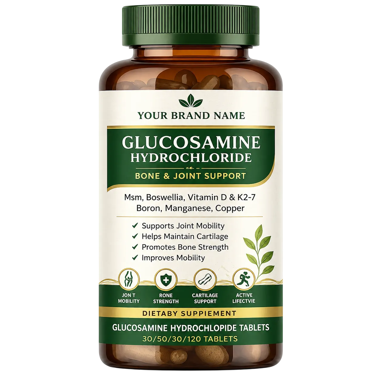 Glucosamine Hydrochloride Tablets Third Party Manufacturing