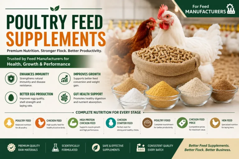 Poultry Feed Supplements Manufacturer in India
