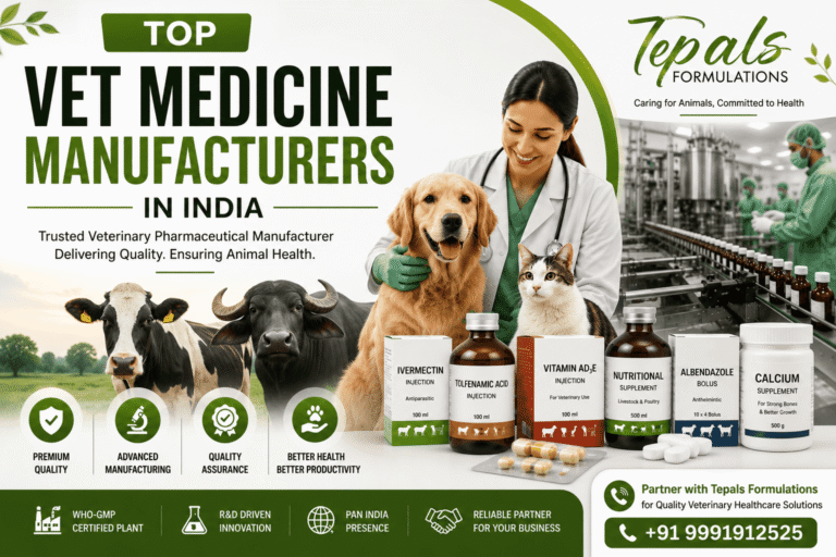 Top Vet Medicine Manufacturers in India