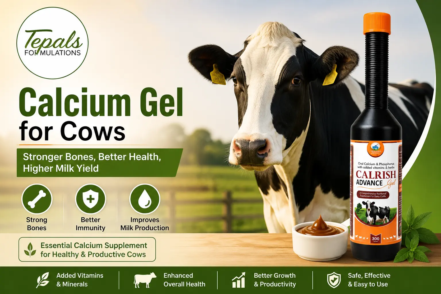 Calcium Gel for Cows