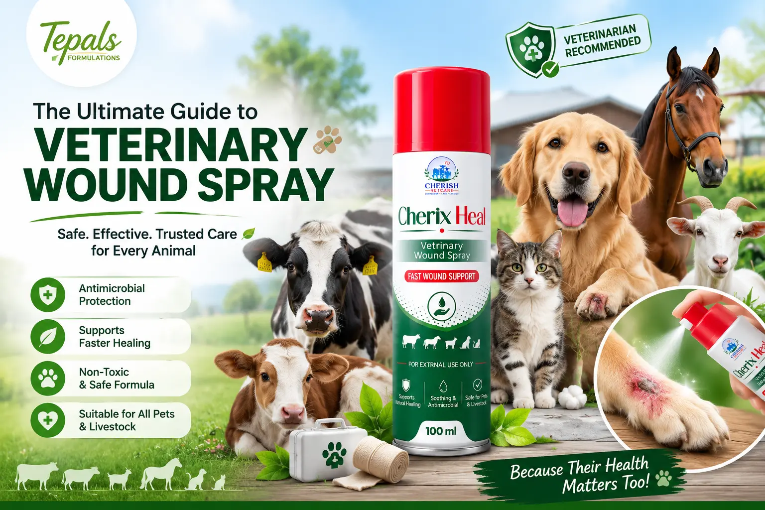 The Ultimate Guide to Veterinary Wound Spray