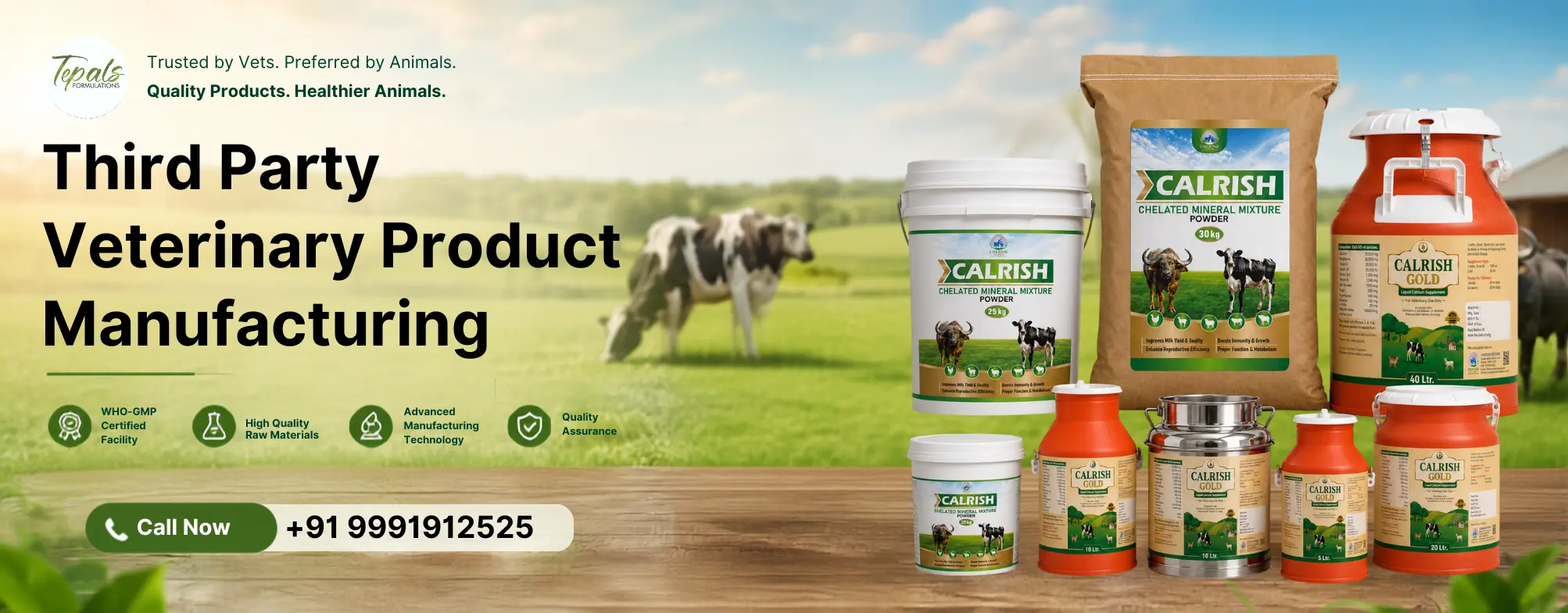 Third Party Veterinary Product Manufacturing