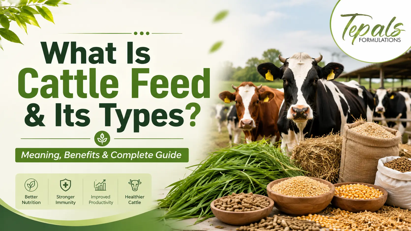Types of Cattle Feed