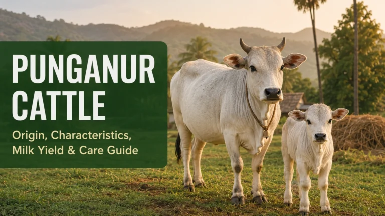 Punganur Cattle: Origin, Characteristics, Milk Yield, and Care Guide