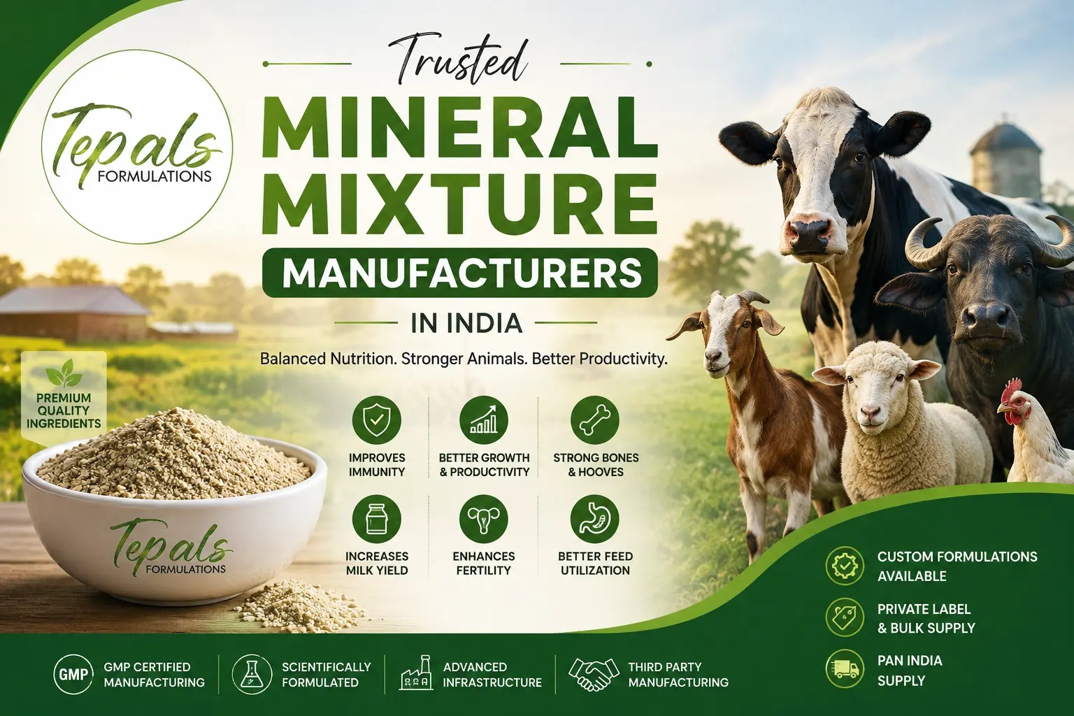 Top Mineral Mixture Manufacturers in India