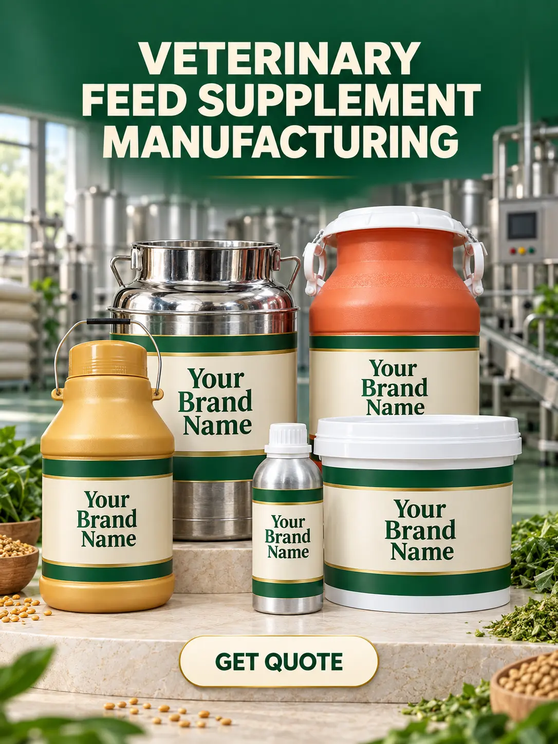 veterinary feed supplement manufacturing