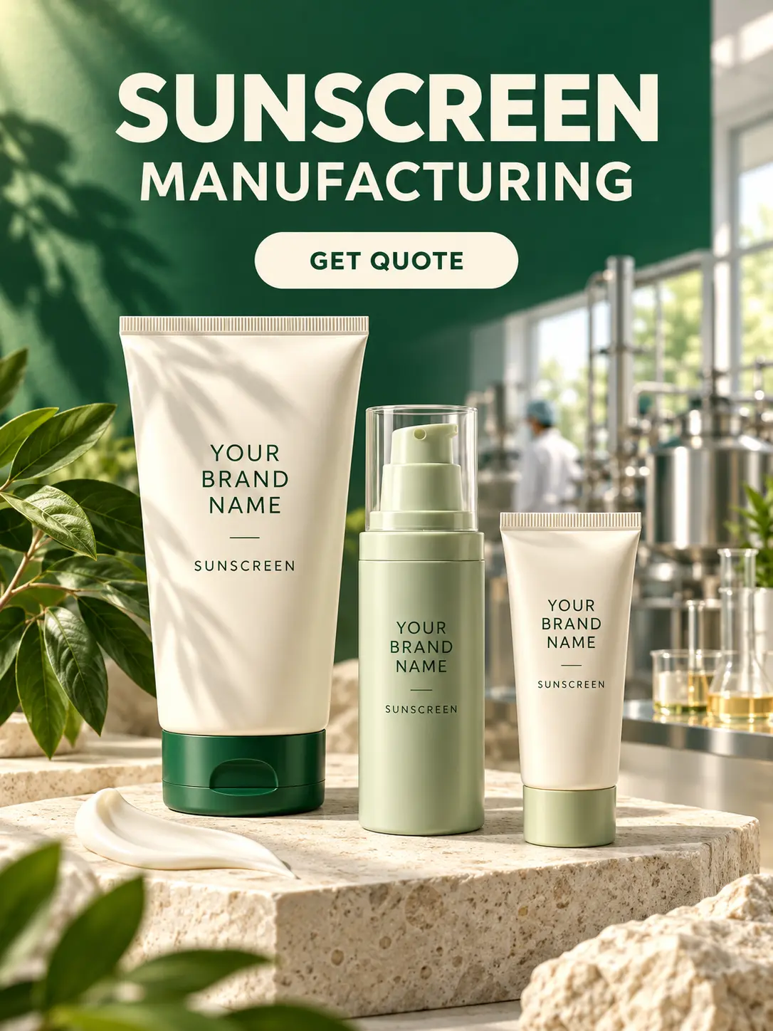 sunscreen manufacturing