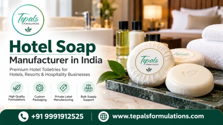Hotel Soap Manufacturer in India – Tepals Formulations